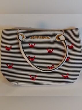 Betsey Johnson Don’t be Shellfish Crab Tote Y2K